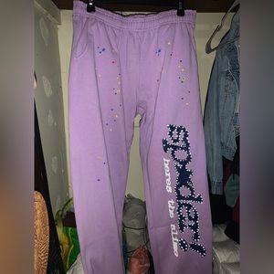 Sp5der Acai Sweatpants With Reveipt